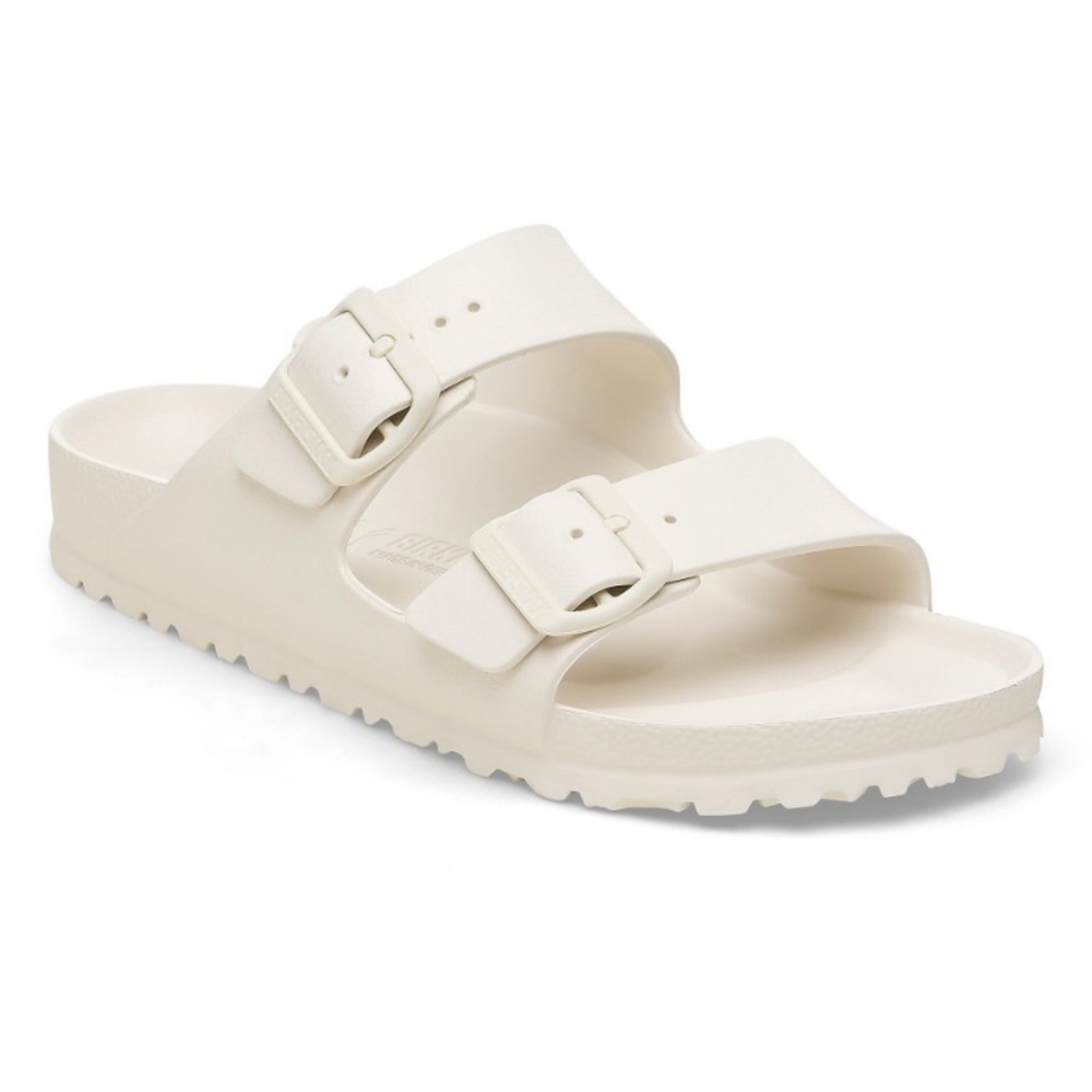 Birkenstock Arizona Essentials Slide Sandal Women Sz 9 Eggshell Outdoor Gorpcore